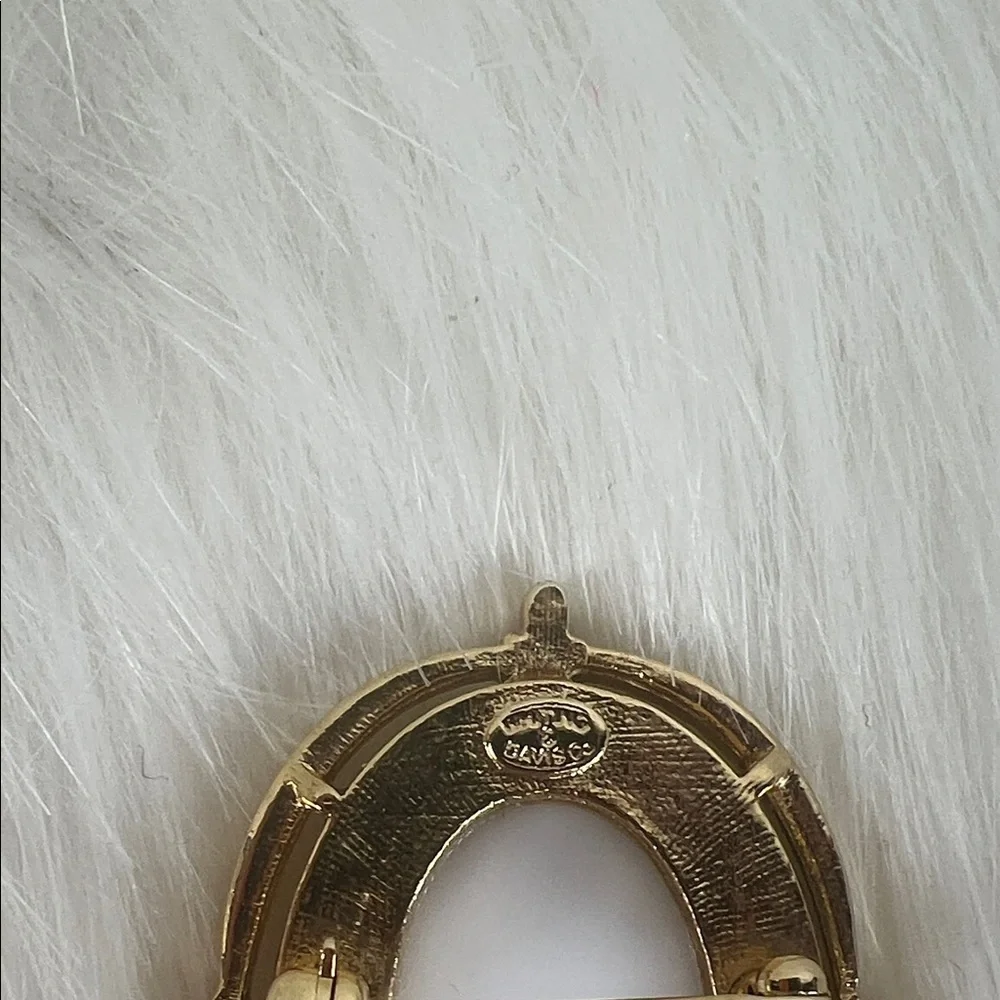 Vintage Whiting And Davis Rose Brooch